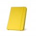 HEMINGWAY. A5 PU notitieblok met blanco pagina's, geel HEMINGWAY. A5 PU notitieblok met blanco pagina's, geel