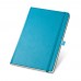 TWAIN. Notitieboekje A5 met gelinieerde pagina's in ivoorkleur, light Blue