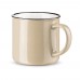 VERNON. Ceramic mug 340 mL, beige