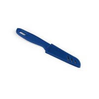 MIKUS. Knife in stainless steel and PP, royal blue