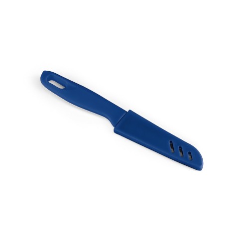 MIKUS. Knife in stainless steel and PP, royal blue