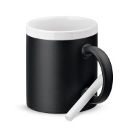CHALKIE. Keramische mok 360 mL, wit