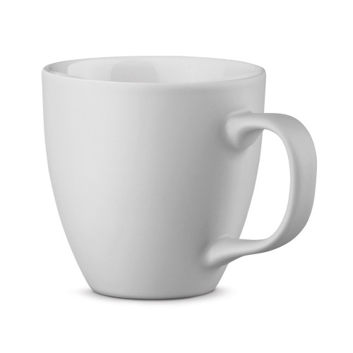 PANTHONY MAT. 450 mL hydroglaze porcelain mug, White