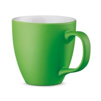 PANTHONY MAT. 450 mL hydroglaze porcelain mug, light green