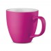 PANTHONY MAT. 450 mL hydroglaze porcelain mug, Dunkelrosa