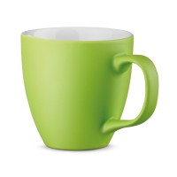 PANTHONY MAT. 450 mL hydroglaze porcelain mug, lime