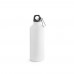 COLLINA. Aluminium fles met karabijnhaak 540 mL, wit