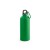 COLLINA. Aluminium bottle with carabiner 540 mL, green