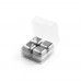 GLACIER. Set of reusable stainless steel ice cubes, silver GLACIER. Set of reusable stainless steel ice cubes, silver