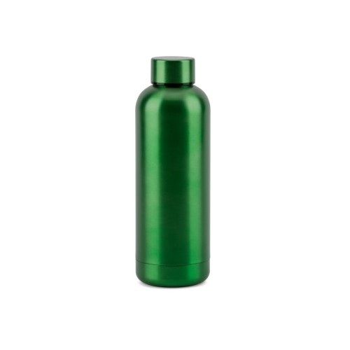 ODIN METTALIC Flasche aus 90% recyceltem Edelstahl 550 mL, Grün