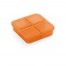 ROBERTS. Tablet doos met 4 verdelers, oranje