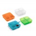ROBERTS. Tablet doos met 4 verdelers, oranje