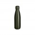 SHOW METALLIC. Stainless steel bottle with matt metallic finish 510 mL, gun metal