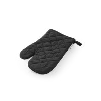 RICKEY. Cotton (60% recycled) Kitchen glove, black