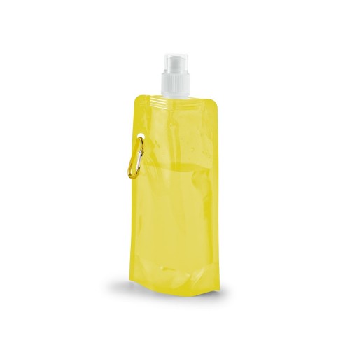 KWILL. 460 ml PE opvouwbare fles, geel