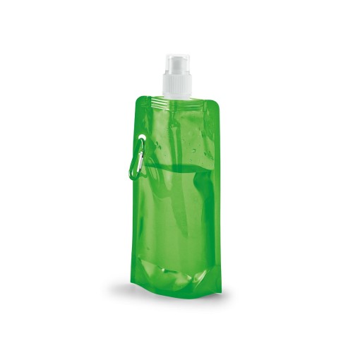 KWILL. 460 ml PE opvouwbare fles, groen