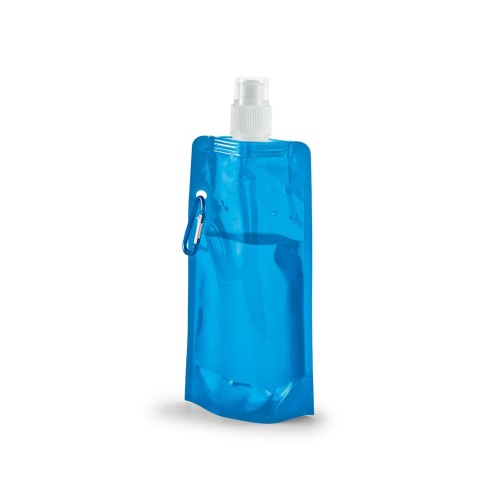 KWILL. 460 ml PE opvouwbare fles, light Blue