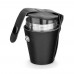 HIMALAYAS. Set of 4 stainless steel cups 25 mL, silver