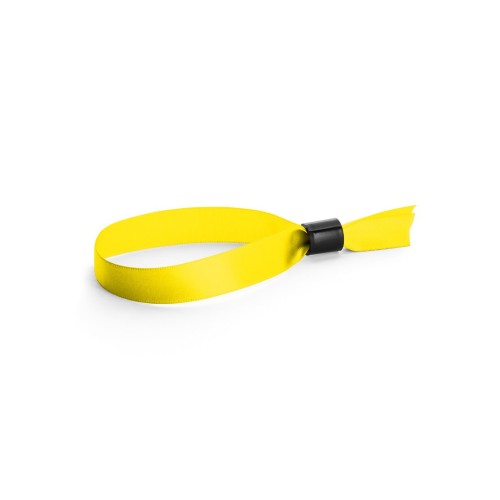 SECCUR. Sabotagebestendige satijnen armband, geel SECCUR. Sabotagebestendige satijnen armband, geel