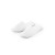 DANES. Unisex bedroom slippers in polyester, White