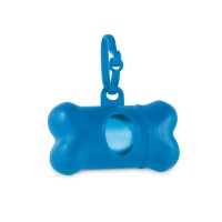 TROTTE. Dog hygiene bag dispenser, Light Blue