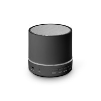 RE-PEREY. 3W draagbare luidspreker met 4u30m batterijduur op gerecycled ABS (100% rABS), zwart