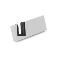 HOOKE. ABS and TPR mobile phone holder, White