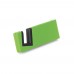 HOOKE. ABS en TPR mobiele telefoonhouder, lichtgroen