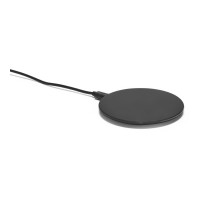 BURNELL. Supersnelle 10W draadloze oplader in ABS, zwart