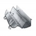 CRADLE. PE and aluminium-lined car sunshade, silver