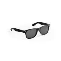 SALEMA. Gerecycled polyester (100% rPET) zonnebril, zwart