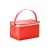 IZMIR. Koeltas 3 L in non-woven (80 g/m²), rood