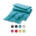 JASON. Polar fleece scraf (200 g/m²), light green