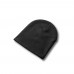 HAWK. Recycled polyester (100% rPET) Unisex Beanie, black