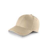 RYAN. Cap made of brushed cotton (65% recycled), beige