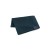 SERENITY. Sjaal van gerecycled polyester (100% rPET) met een gestikt detail om te personaliseren, donkerblauwe