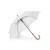 PATTI. 190T polyester umbrella with automatic opening, White