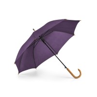 PATTI. 190T polyester umbrella with automatic opening, violet