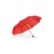 TOMAS. 190T polyester compact umbrella with automatic opening, red