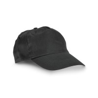 CAMPBEL. Polyester cap, zwart