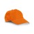 CAMPBEL. Polyester cap, oranje
