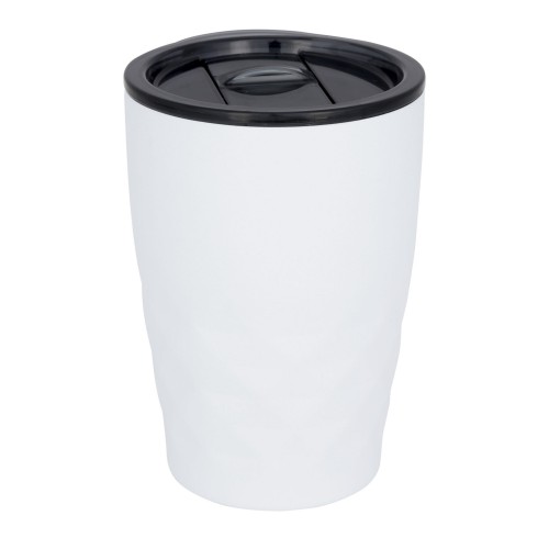 Geo 350 ml copper vacuum insulated tumbler, White