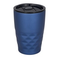 Geo 350 ml copper vacuum insulated tumbler, Blue