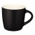Riviera 340 ml ceramic mug. Black, White