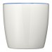 Aztec 340 ml Keramiktasse. weiss, royalblau