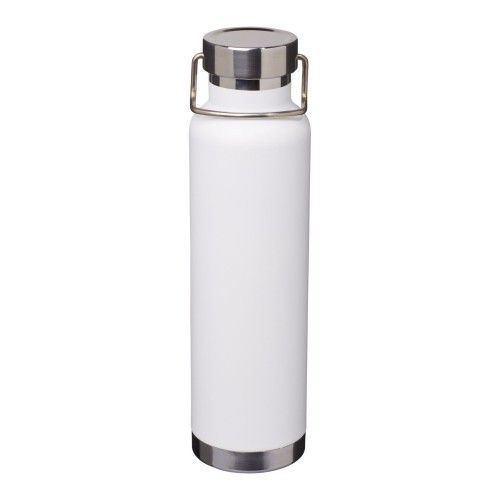 Thor 650 ml koper vacuüm geïsoleerde drinkfles, Wit