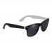 Sun Ray Sonnenbrille mit zweifarbigen Tönen. weiss, schwarz Sun Ray Sonnenbrille mit zweifarbigen Tönen. weiss, schwarz