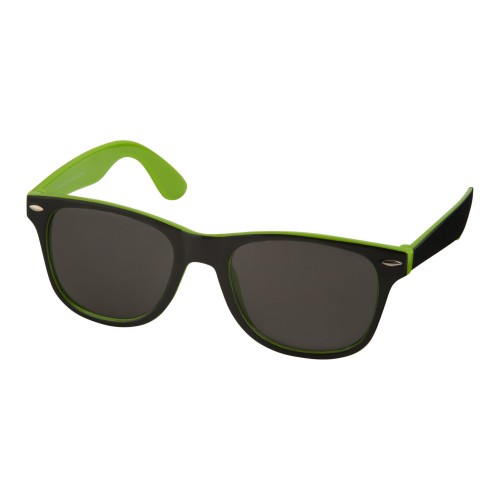 Sun Ray Sonnenbrille mit zweifarbigen Tönen. limone, schwarz Sun Ray Sonnenbrille mit zweifarbigen Tönen. limone, schwarz