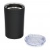 Pika 330 ml vacuum geïsoleerde beker en koeler, Zwart