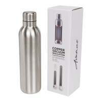 Odin 510 ml koper vacuüm geïsoleerde drinkfles, Zilver